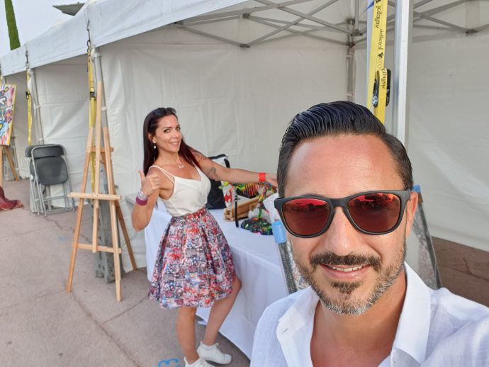 Florence FABRIS Artiste Peintre et Tatoueuse à Nice ❤️ French Artist 🎨 Painter 💉 Tattoist