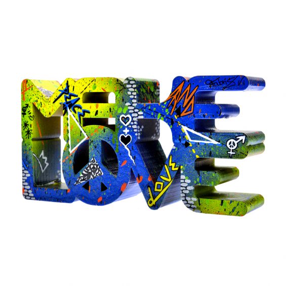 Sculpture Make Love ... Not War n°02