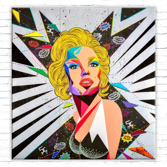 Marilyn Monroe Low Poly