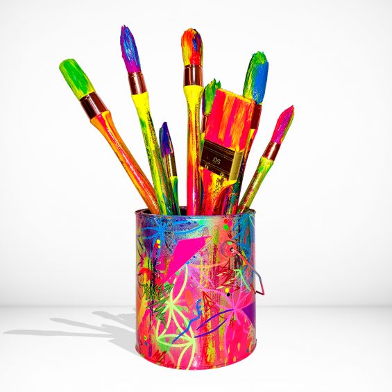 Artist's Soul Flowers (in a bucket)